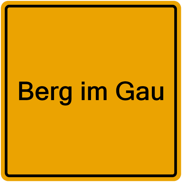 Einwohnermeldeamt24 Berg im Gau